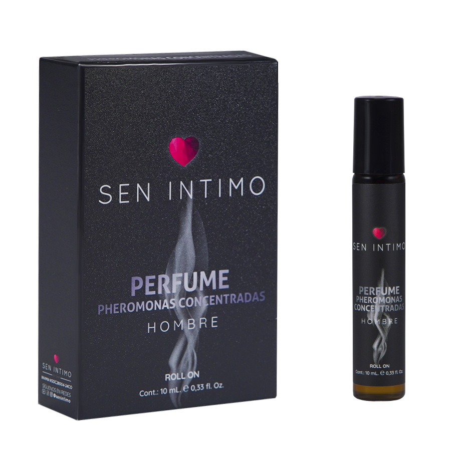 Perfume de Feromonas Concentradas para Hombre Roll On Sen Íntimo - La Maleta Rosada Feromonas Sen Íntimo