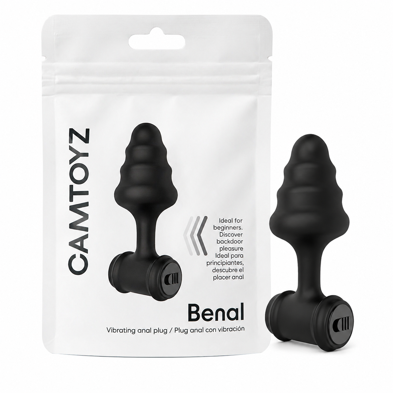 Plug Anal Vibrador Benal - La Maleta Rosada Plug Anal