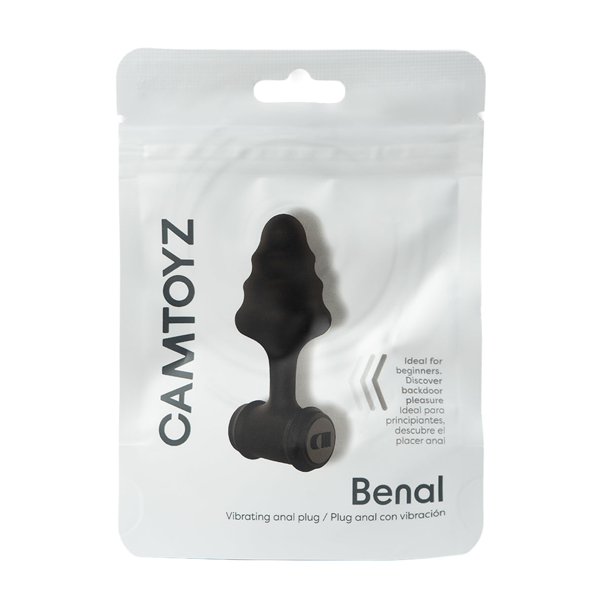 Plug Anal Vibrador Benal - La Maleta Rosada Plug con Vibración
