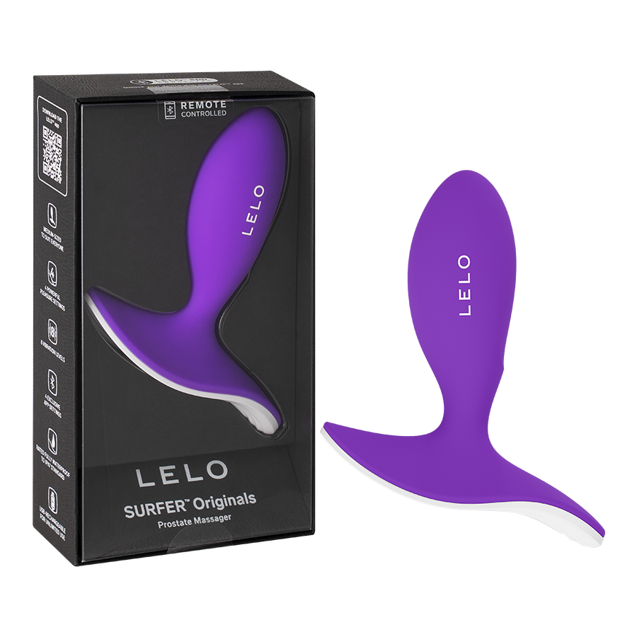 Plug Anal Vibrador Surfer Originals con App LELO - La Maleta Rosada plug anal vibrador con app