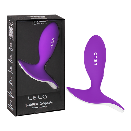 Plug Anal Vibrador Surfer Originals con App LELO - La Maleta Rosada plug anal vibrador con app