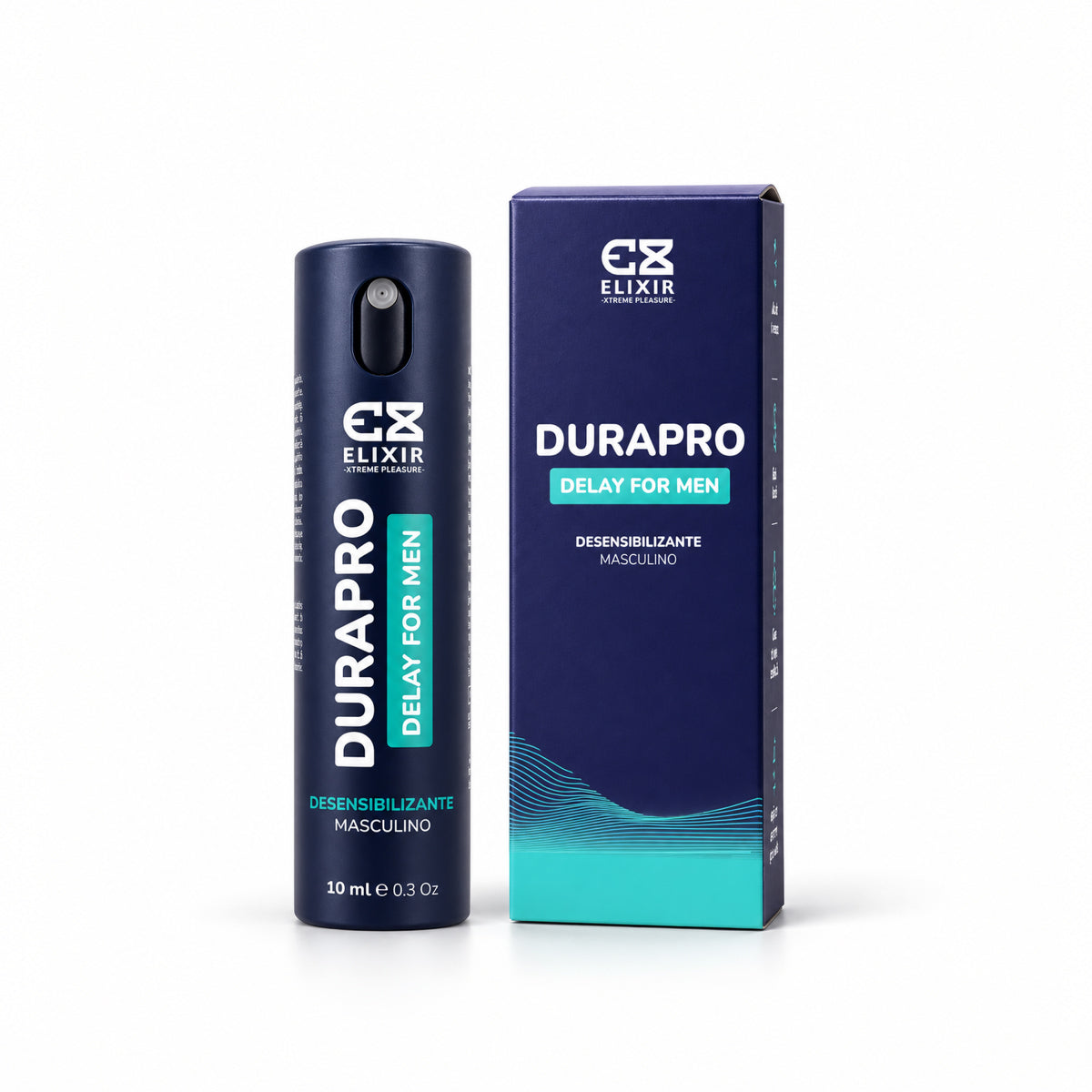 Retardante Masculino Durapro Elixir - La Maleta Rosada Retardante Masculino