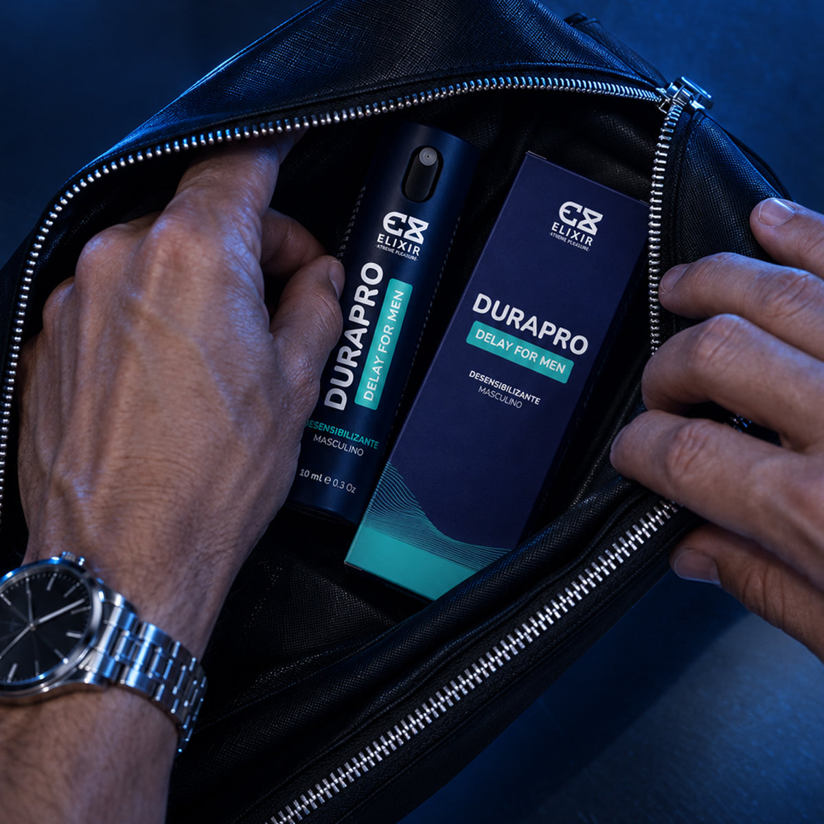 Retardante Masculino Durapro Elixir - La Maleta Rosada Spray Retardante