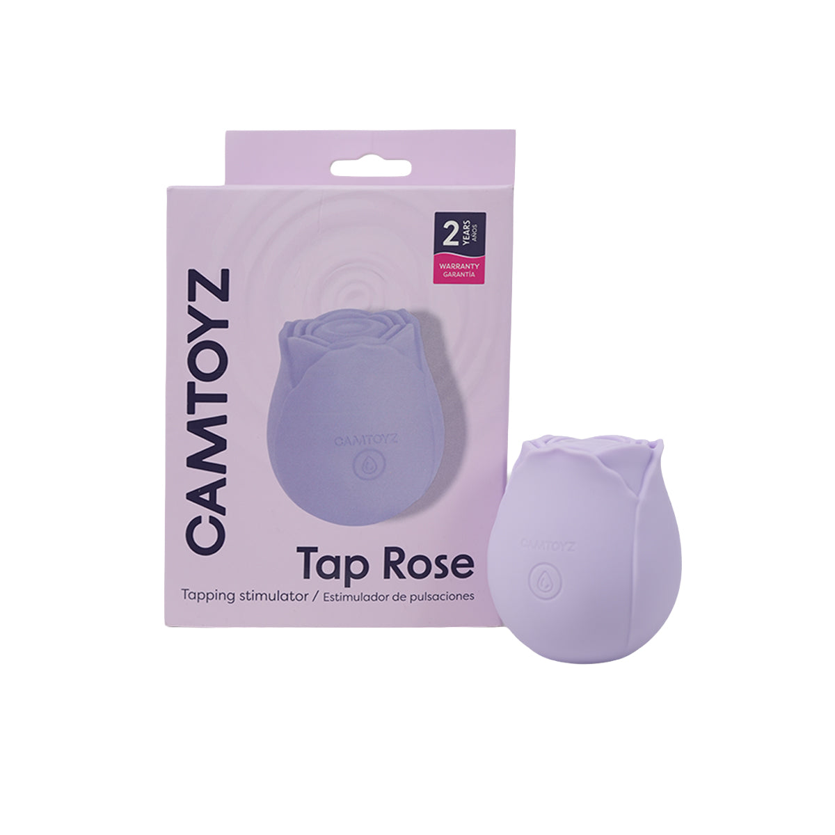 Tap Rose Estimulador de Pulsaciones Camtoyz - La Maleta Rosada Estimulador de clítoris