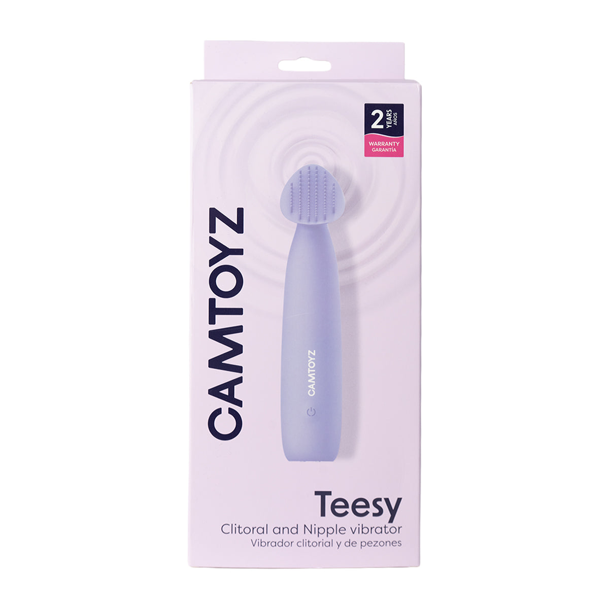 Teesy Vibrador de Clítoris y Pezones Camtoyz - La Maleta Rosada Estimulador de Pezones