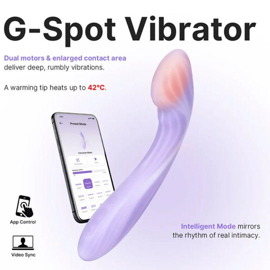 Vibrador de Punto G Margot con App Svakom - La Maleta Rosada Juguete interactivo con app