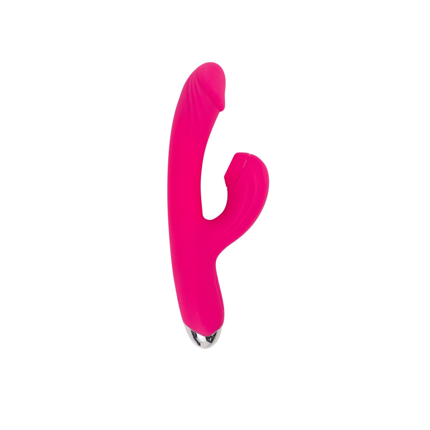 Vibrador Doble Estimulación Flora Camtoyz - La Maleta Rosada Vibrador y Succionador