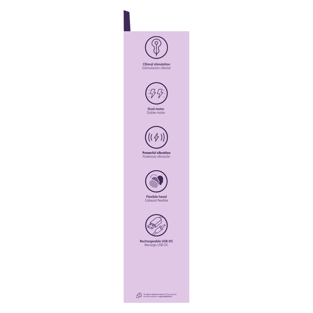 Vibrador Double Wand Camtoyz - La Maleta Rosada sex shop