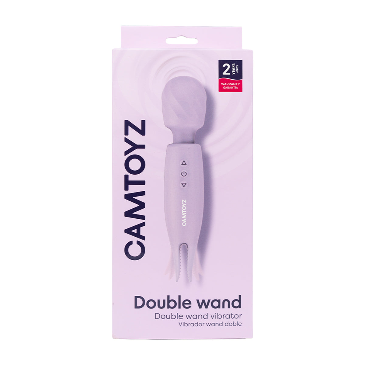 Vibrador Double Wand Camtoyz - La Maleta Rosada Vibrador Sexual