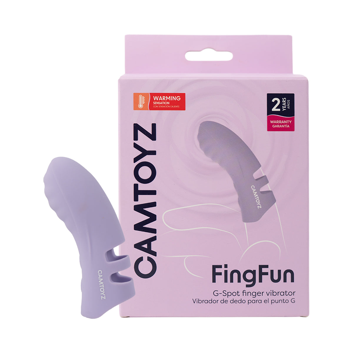 Vibrador para el Dedo FingFun Camtoyz - La Maleta Rosada Vibrador de Dedo
