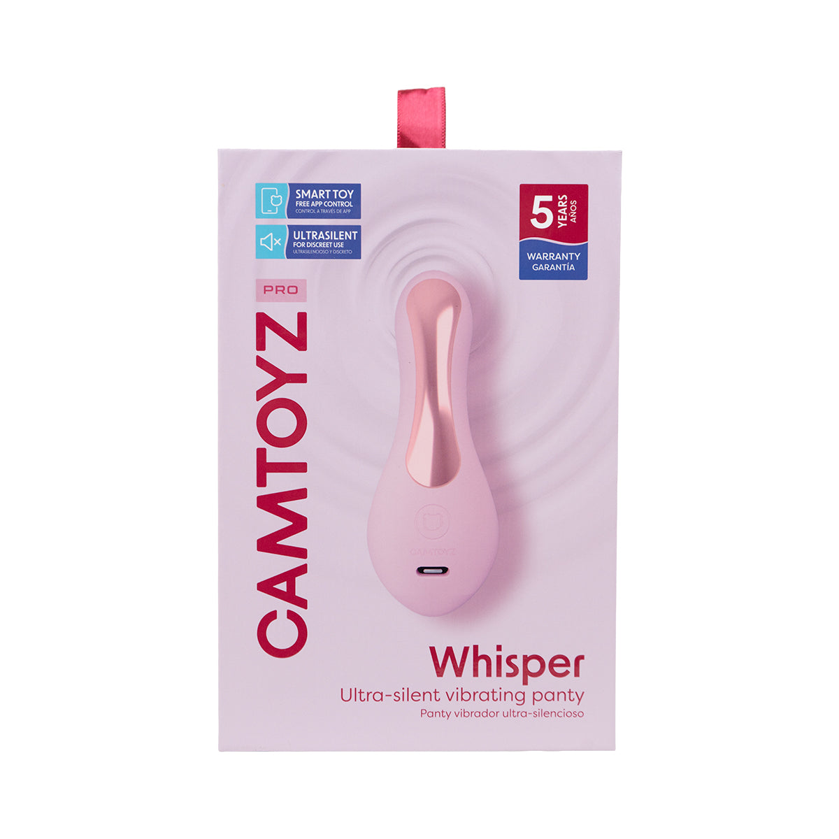 Vibrador para Panty con App Whisper - La Maleta Rosada juguetes sexuales