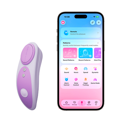 Vibrador para Panty Ferri Reserve con App Lovense - La Maleta Rosada Vibrador para Panty con App