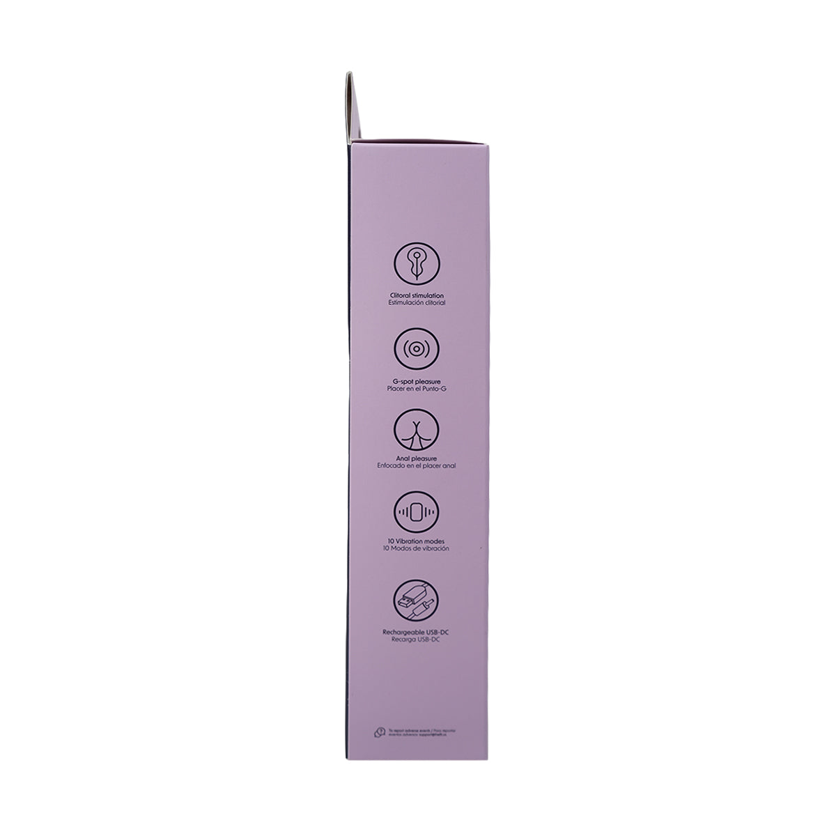 Vibrador Trento Camtoyz - La Maleta Rosada Conejo Triple Estimulación