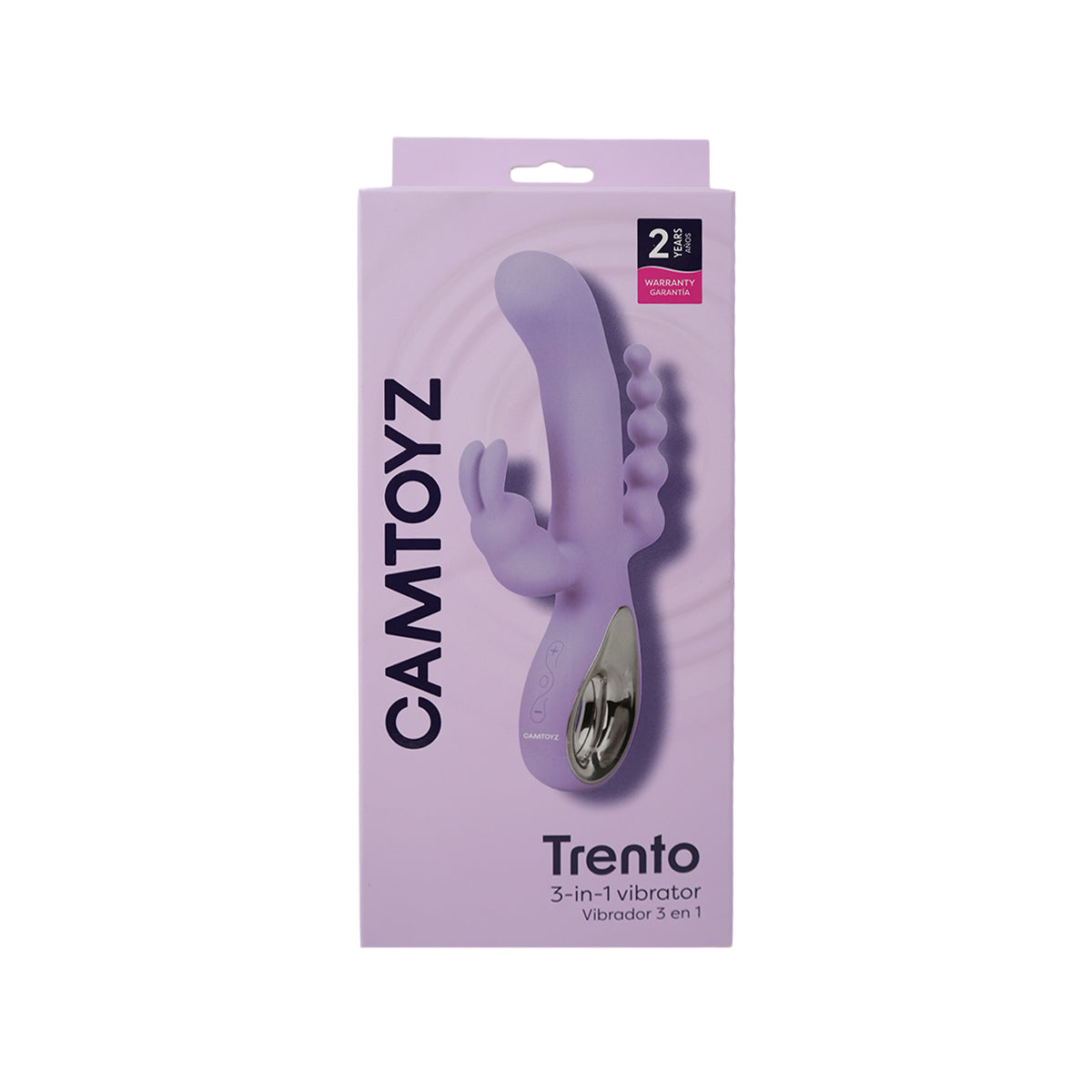 Vibrador Trento Camtoyz - La Maleta Rosada tienda erótica