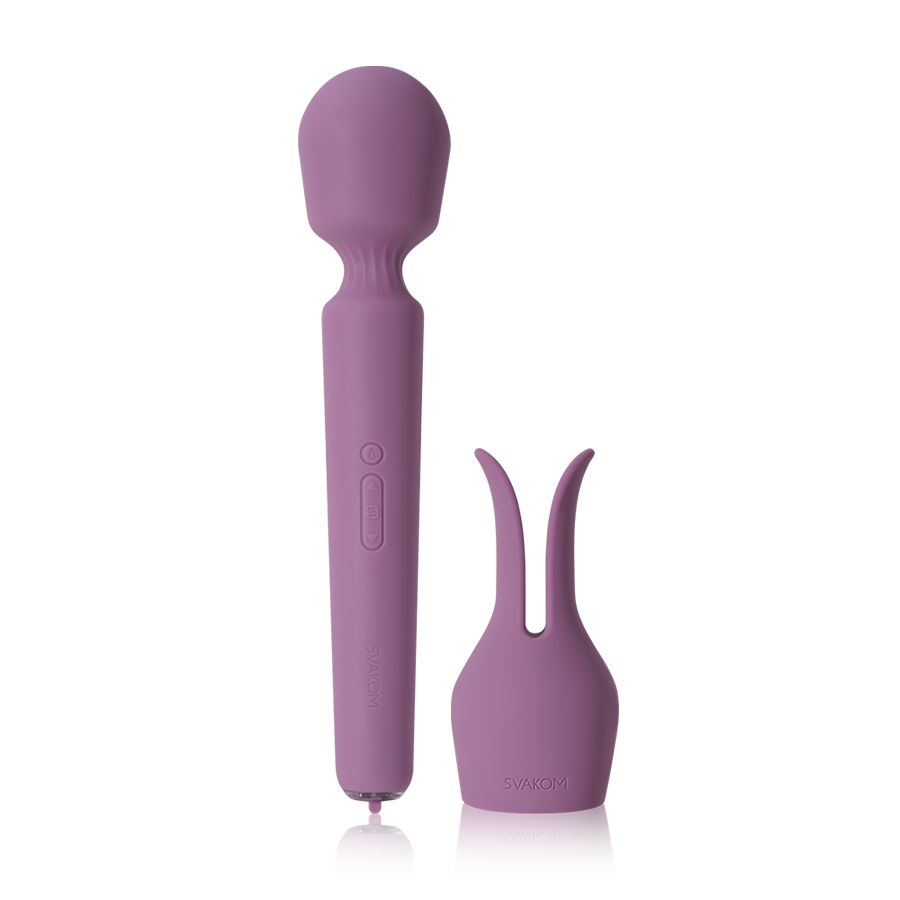 Vibrador Wand Emma Neo 2 con App Svakom - La Maleta Rosada Vibrador Wand con App